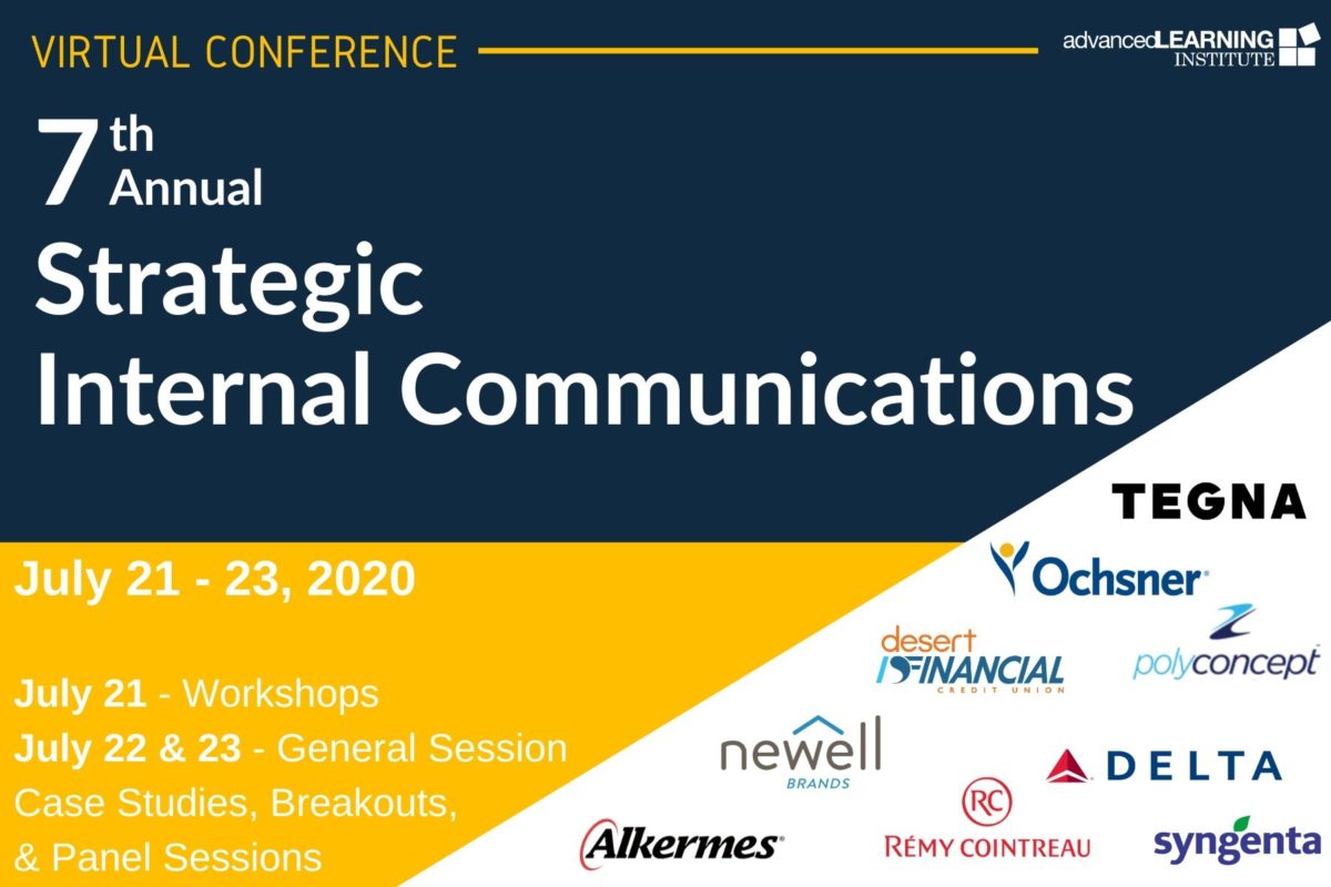 7th Annual Strategic Internal Communications Conference — Now Virtual
