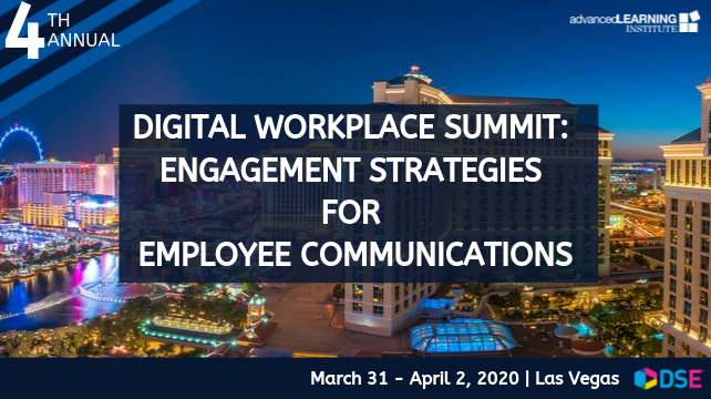 4th Annual Digital Workplace Summit: Engagement Strategies for Employee Communications