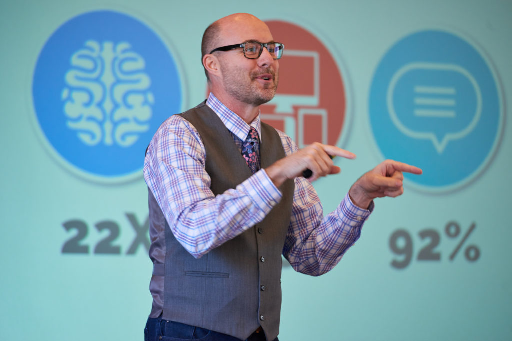 Kevin Finke at the 2017 July Strategic Internal Communications conference