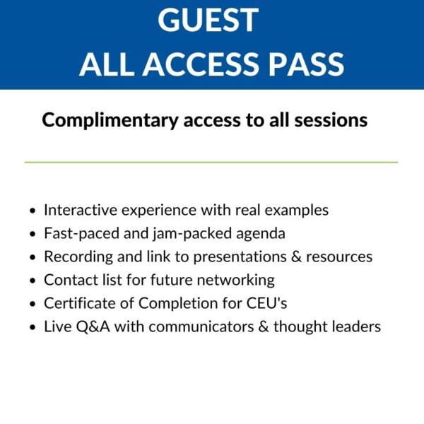 Guest All Access pass