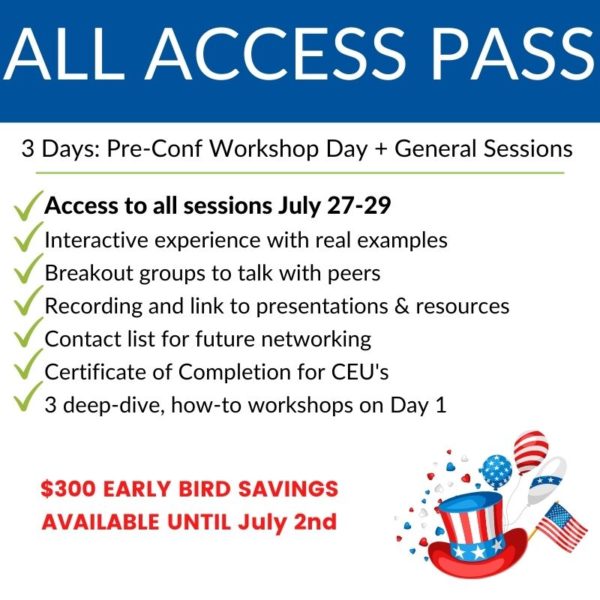 3 day All Access 8th SIC Summer July 2021