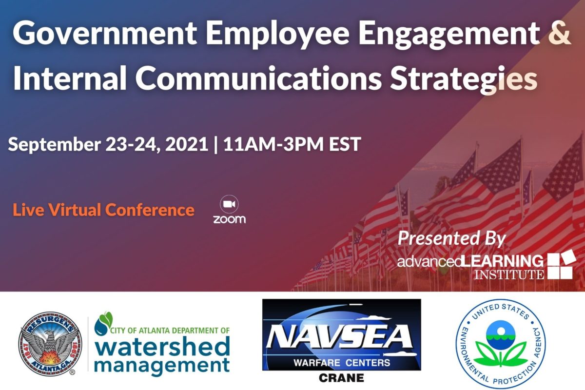 Government Employee Engagement & Internal Communications Strategies: September 23.24, 2021