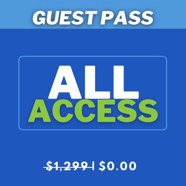 Guest Pass: All Access ($0)