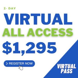 2-Day Virtual All-Access Pass: $1,295
