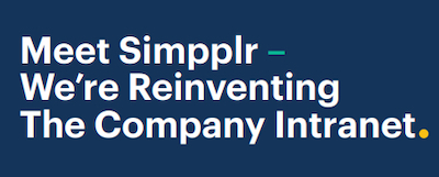 Meet Simpplr - We're Reinventing The Company Intranet.