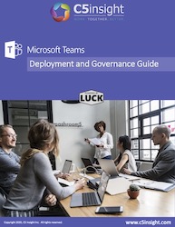 C5Insight Microsoft Teams Deployment and Governance Guide