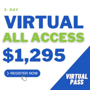 2-Day Virtual Pass: $1,295