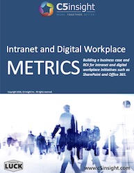 C5Insight Intranet and Digital Workplace Metrics
