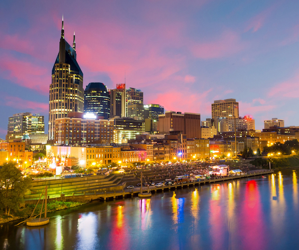 Nashville river view