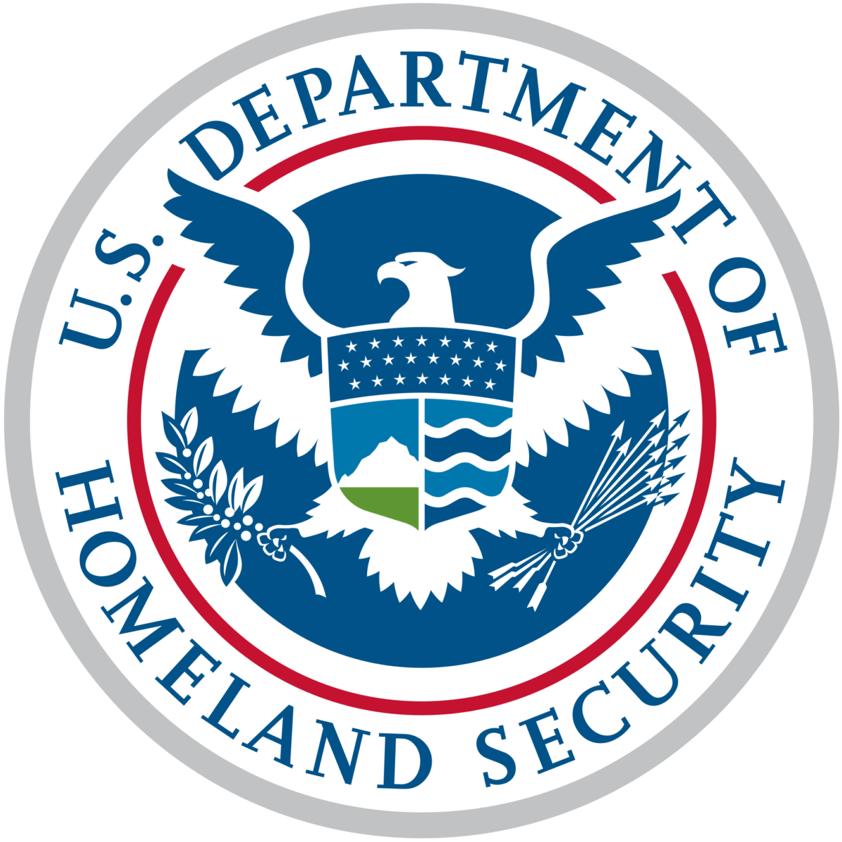 Seal of the United States Department of Homeland Security svg