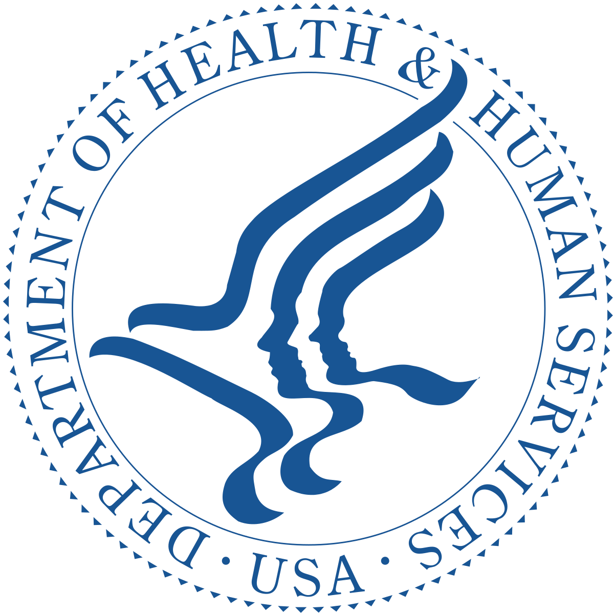 US Department of Health and Human Services seal svg