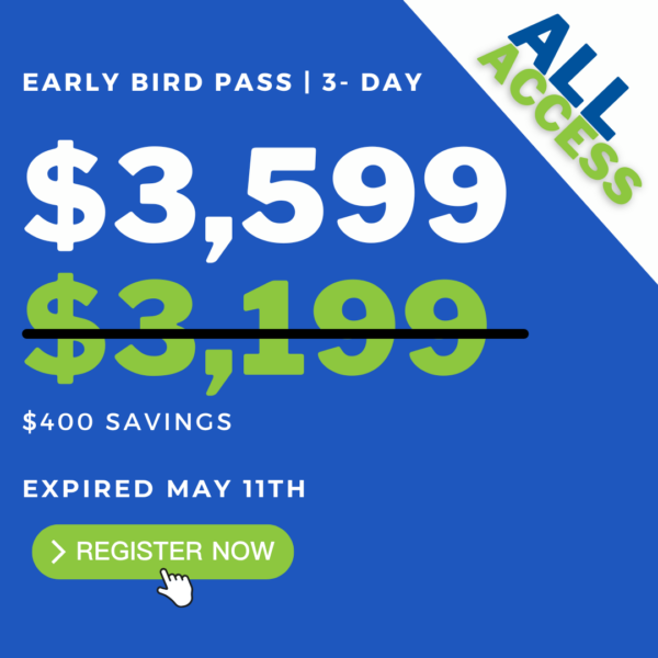<p>3-Day Pass</p> <p><strong> May 20-22, 2025 <strong><br></strong></strong>9th Annual Modern Intranets for Employee Communications</p> <p><br></p>