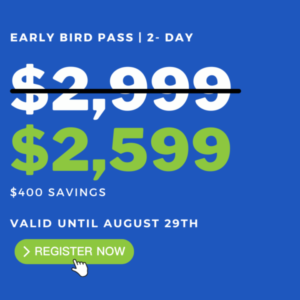 <p>2-Day Pass</p> <p><strong> Oct 1-2, 2025 <strong><br></strong></strong>4th Annual Innovations In Employee Communications</p> <p><br></p>